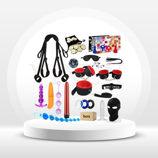 ObsidianLuxe 22 - Piece BDSM Experience Kit - Vixen | Nova Network