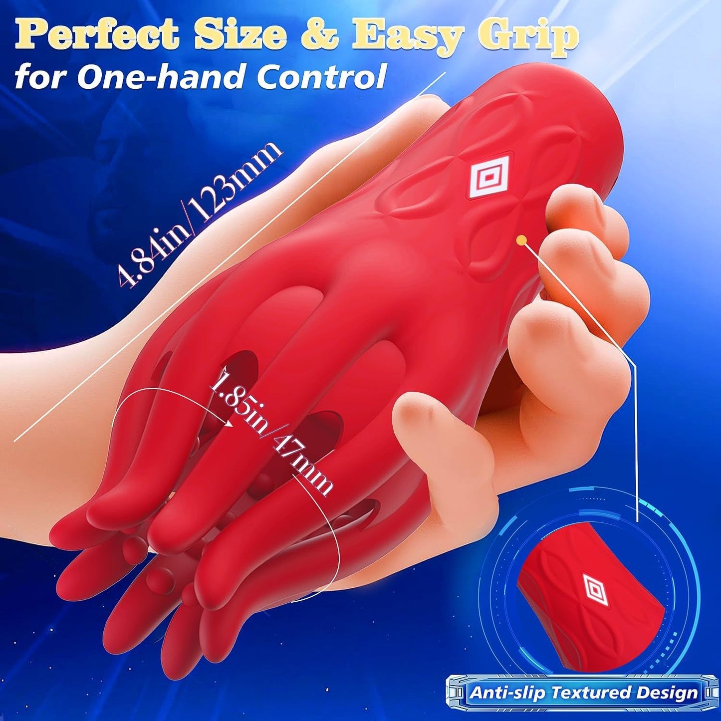 OctaPulse Male 360° Tentacle Vibrator - Vixen | Nova Network