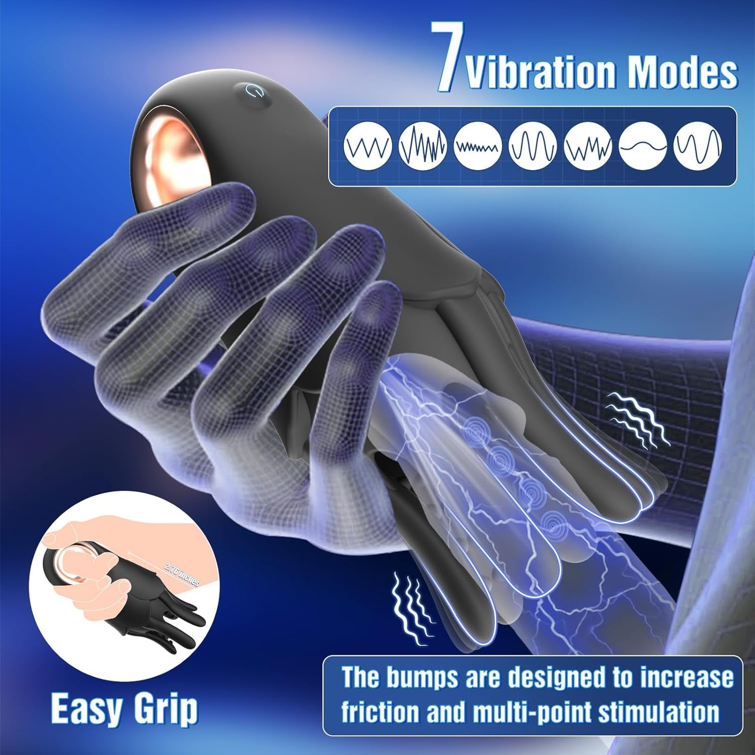 OctoGrip Male Tentacle Training Vibrator - Vixen | Nova Network
