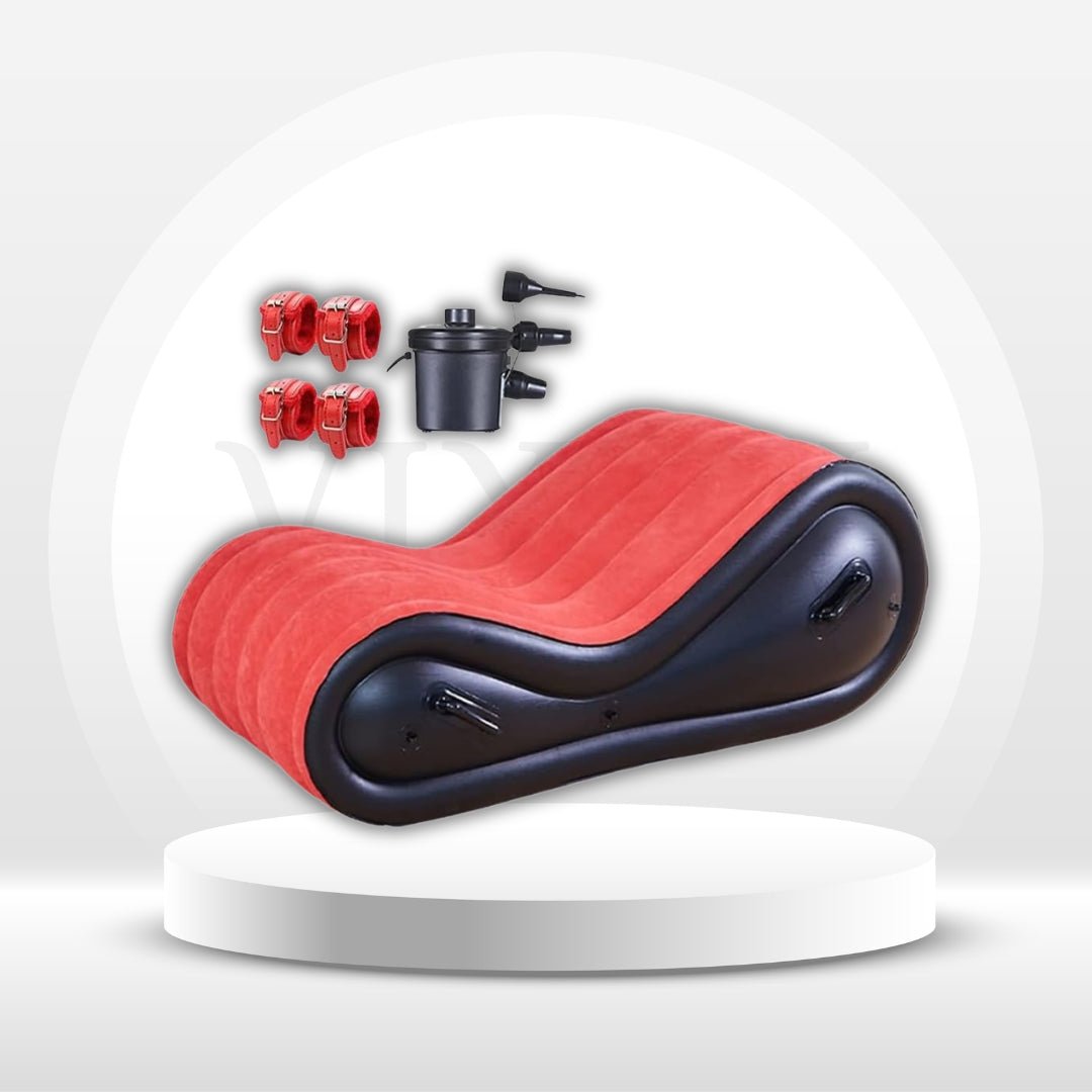 OnyxBond Inflatable Sex Sofa with Cuffs - Vixen | Nova Network