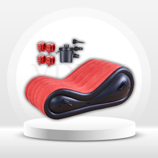 OnyxBond Inflatable Sex Sofa with Cuffs - Vixen | Nova Network