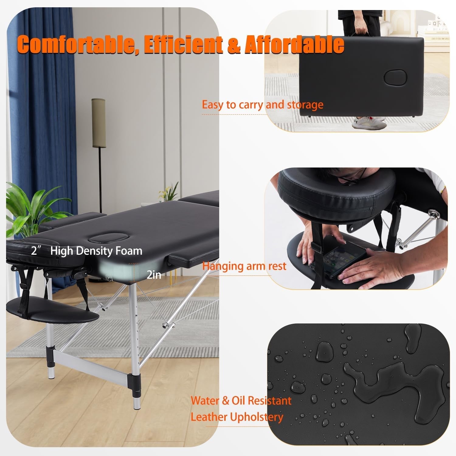 OnyxRelief Portable Sensual Massage Sex Table - Vixen | Nova Network