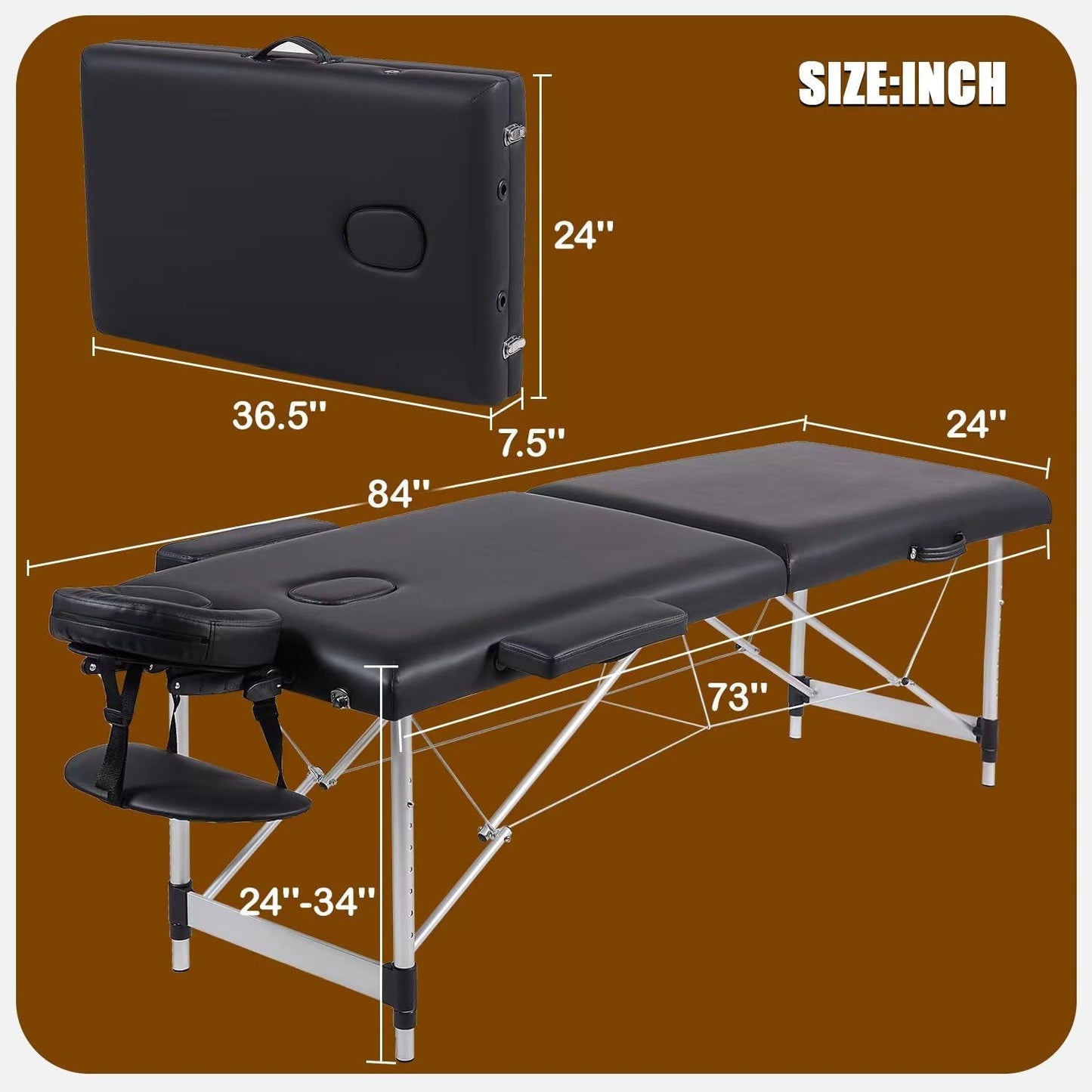 OnyxRelief Portable Sensual Massage Sex Table - Vixen | Nova Network