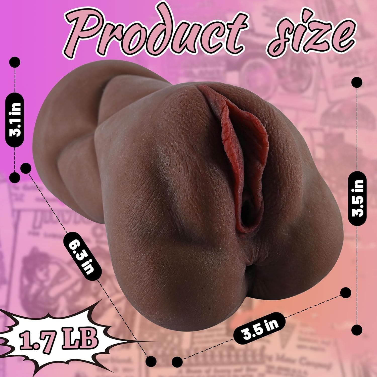 OnyxThrust Dual-Channel Pocket Pussy Stroker - Vixen | Nova Network