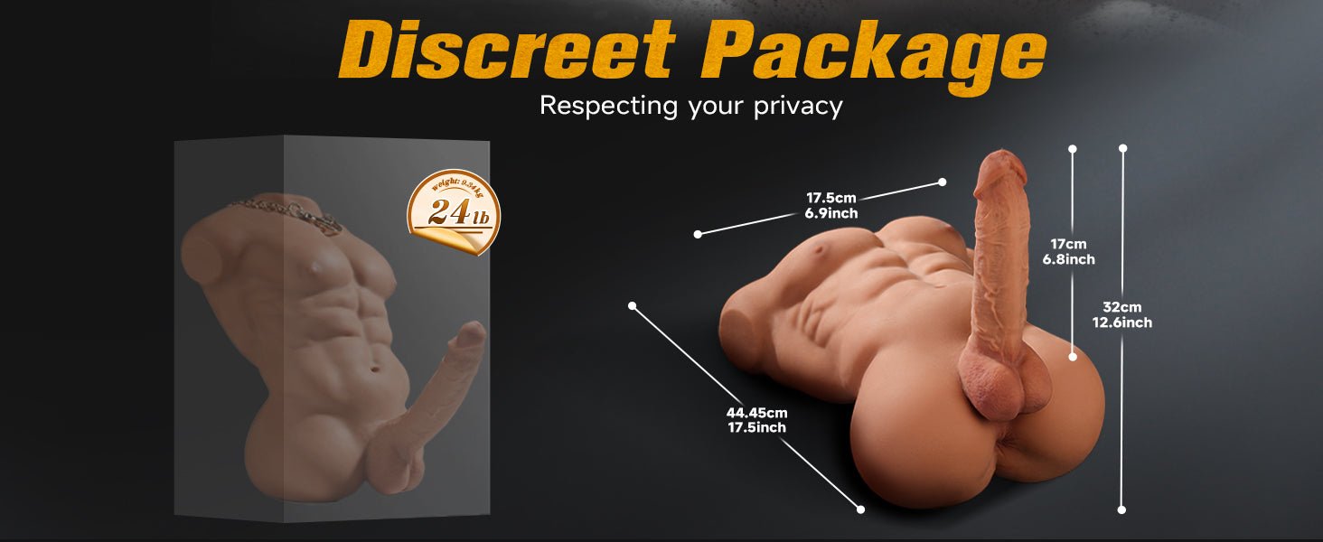 OnyxTorso Muscular Male Torso Sex Doll - Vixen | Nova Network
