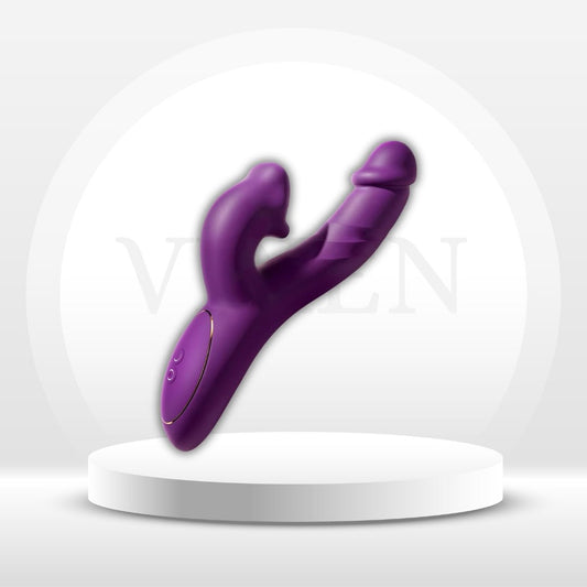 OraLuxe AI Sync Suction Rabbit Vibrator G-Spot Dildo - Vixen | Nova Network