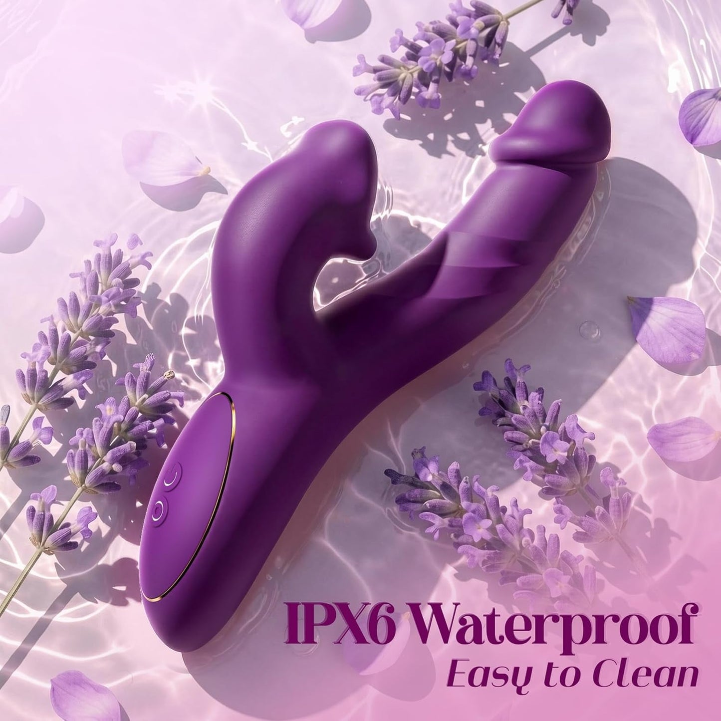 OraLuxe AI Sync Suction Rabbit Vibrator G-Spot Dildo - Vixen | Nova Network