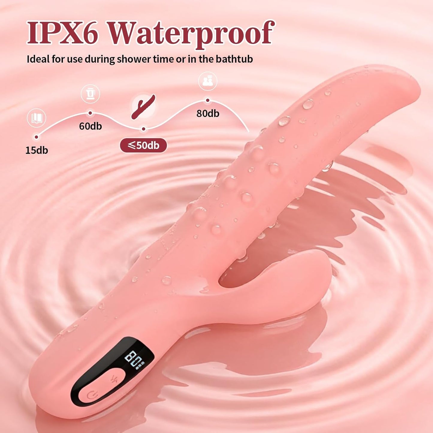 OrbitalHare Rotating Bead Rabbit Vibrator - Vixen | Nova Network