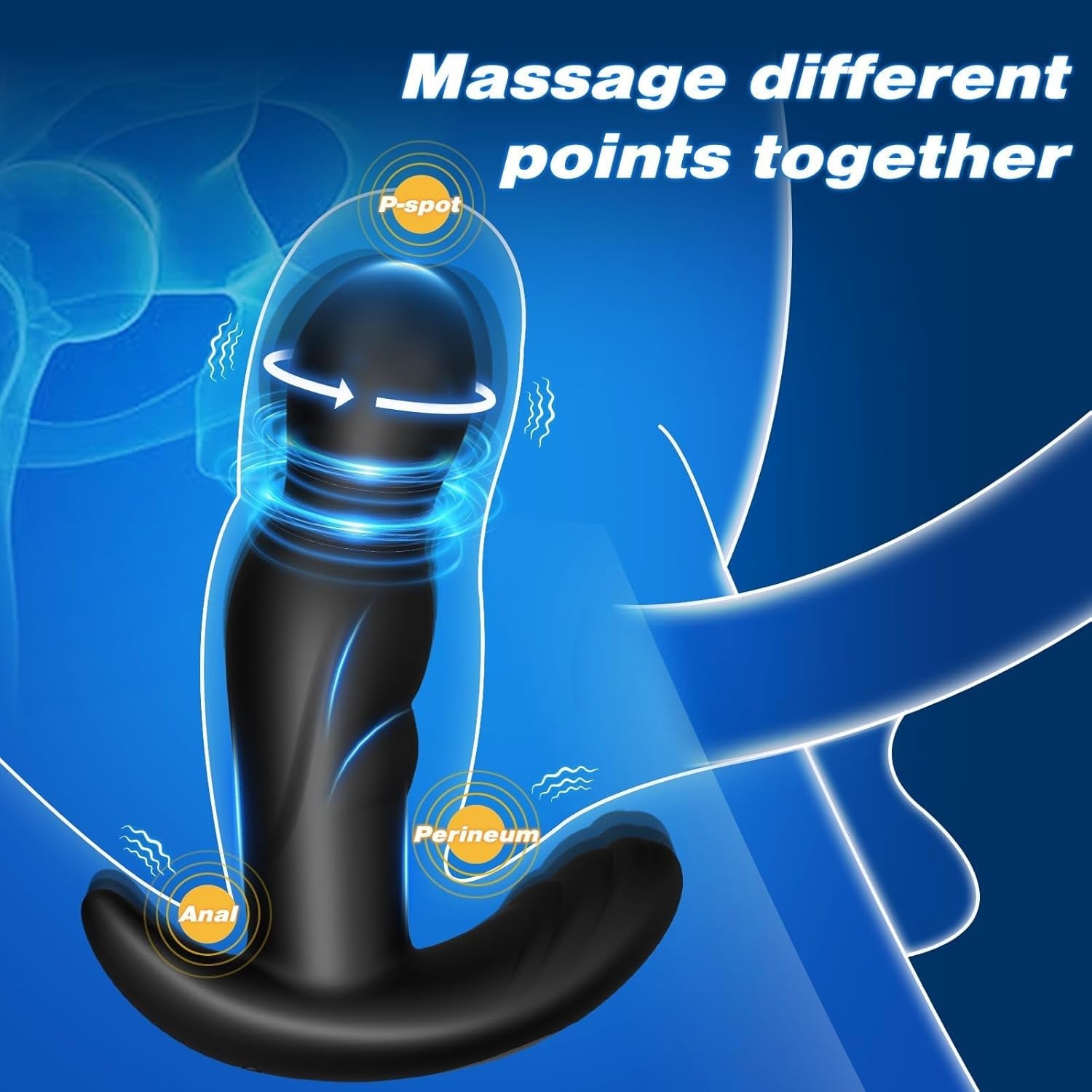 OrbitBliss 360° Rotating Prostate Massager | Remote Vibe - Vixen | Nova Network