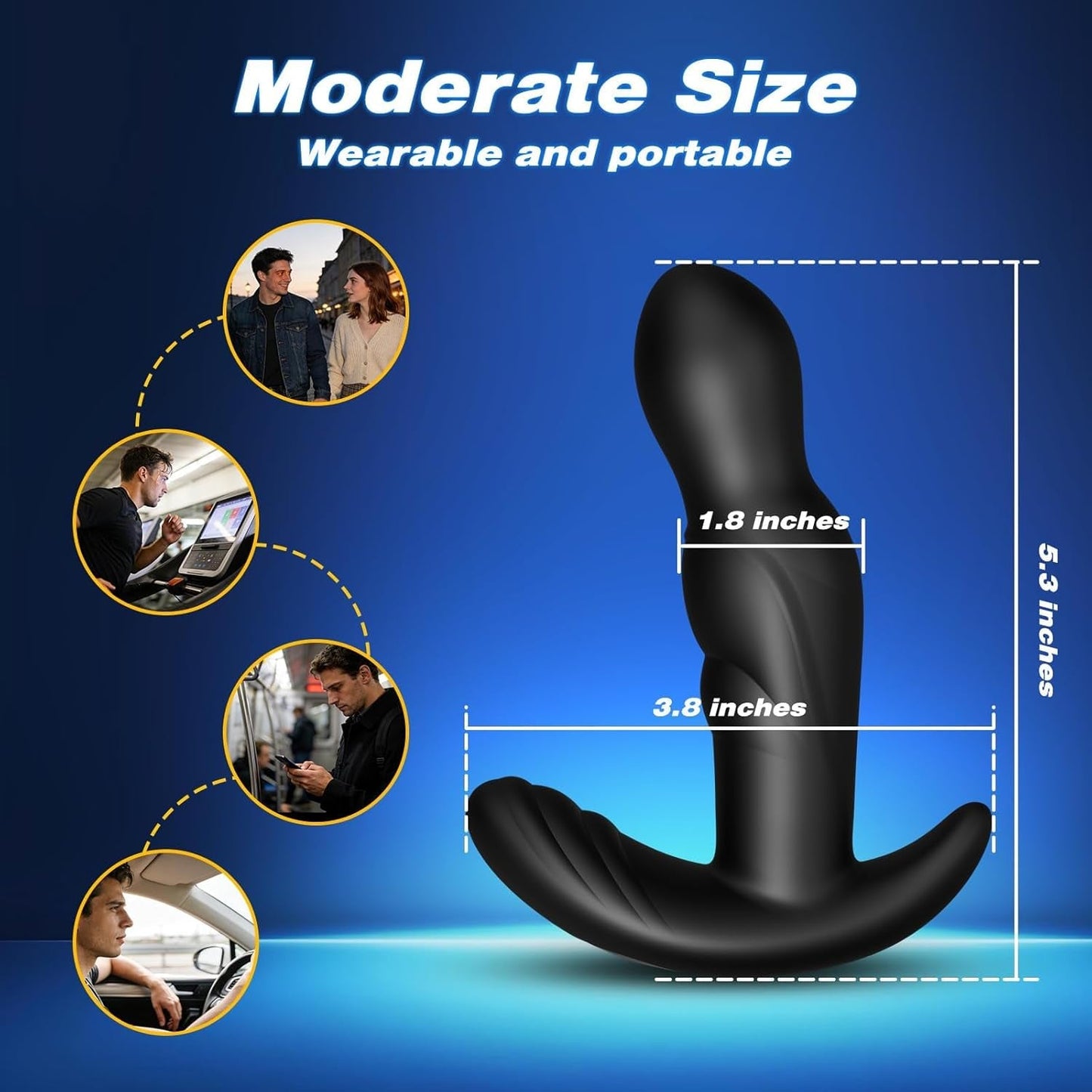 OrbitBliss 360° Rotating Prostate Massager | Remote Vibe - Vixen | Nova Network