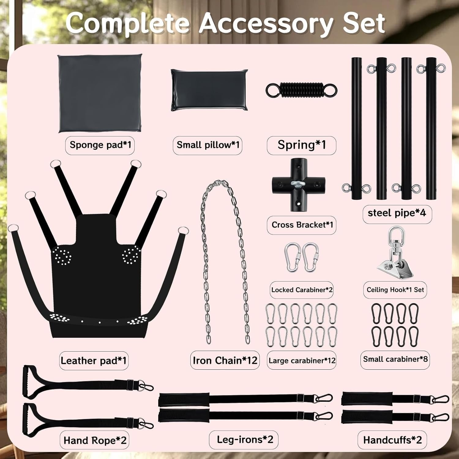 OrbitLuxe 360° BDSM Sex Swing Sling - Vixen | Nova Network