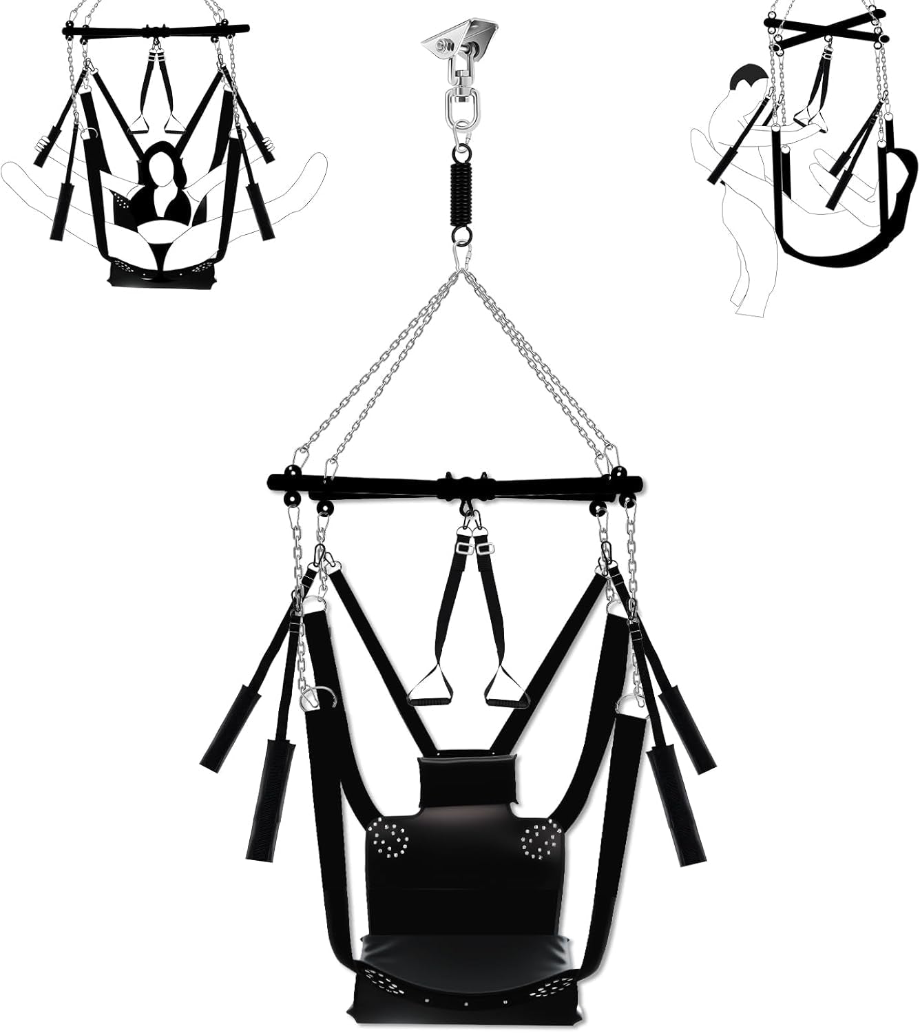 OrbitLuxe 360° BDSM Sex Swing Sling - Vixen | Nova Network