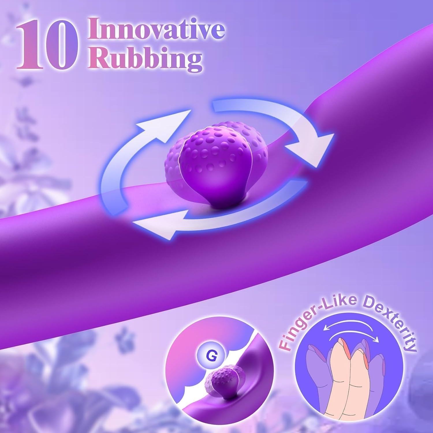 OrbitPulse 3 - in - 1 Bead Rabbit Vibrator - Vixen | Nova Network