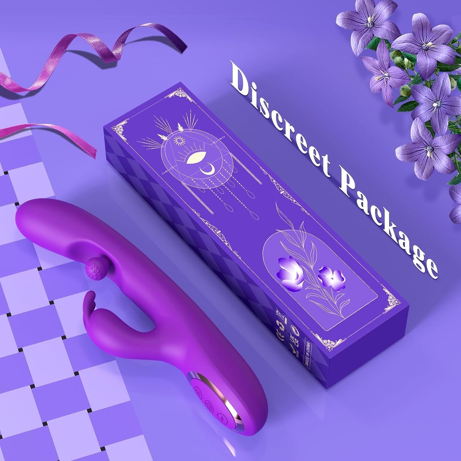 OrbitPulse 3 - in - 1 Bead Rabbit Vibrator - Vixen | Nova Network