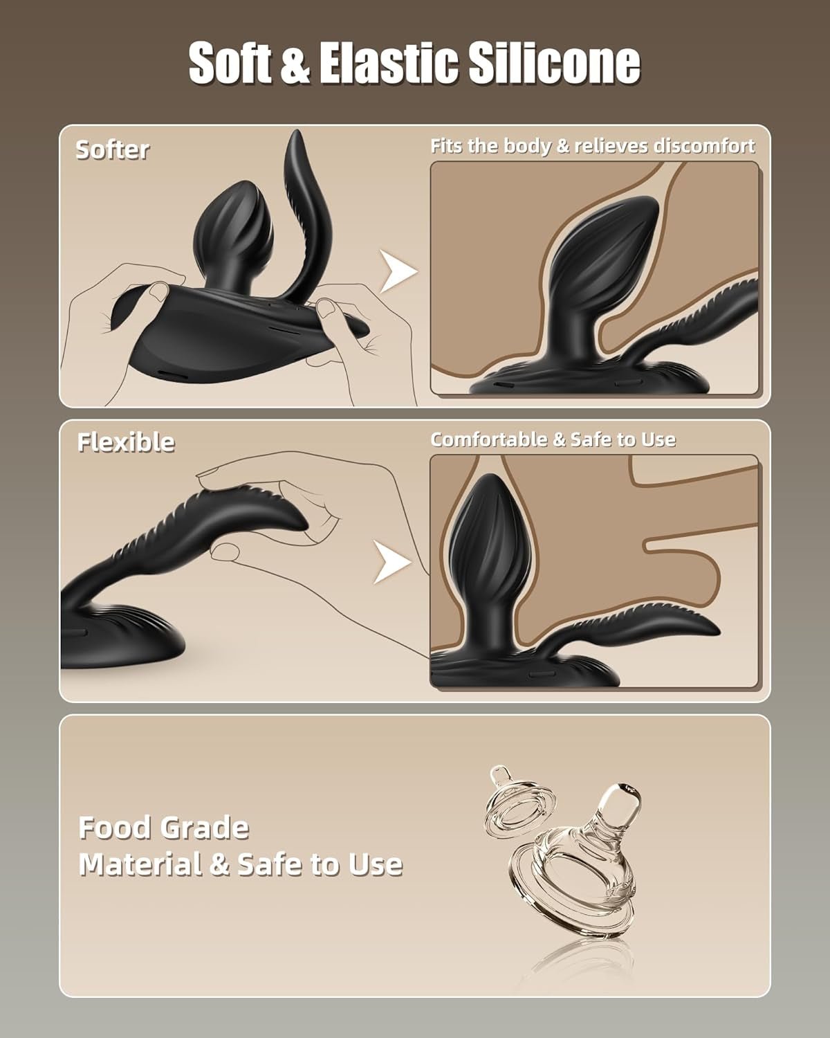 OrbitThrone 360° Rotating Prostate Massager Riding 9 Spin + 9 Vibe - Vixen | Nova Network