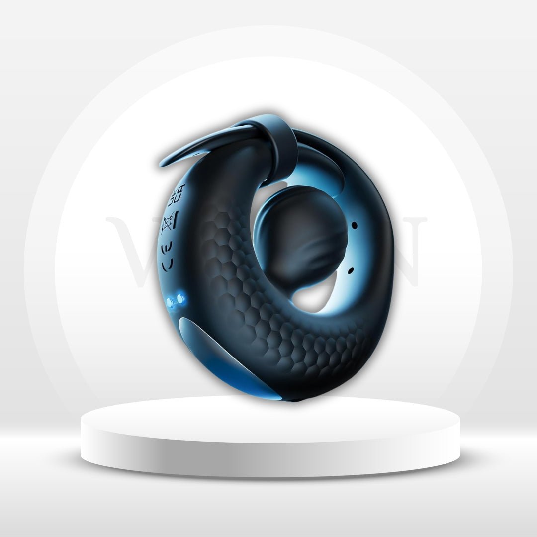OrbPlay Adjustable Cock Ring Clit Stimulator 10 Modes | App Control - Vixen | Nova Network