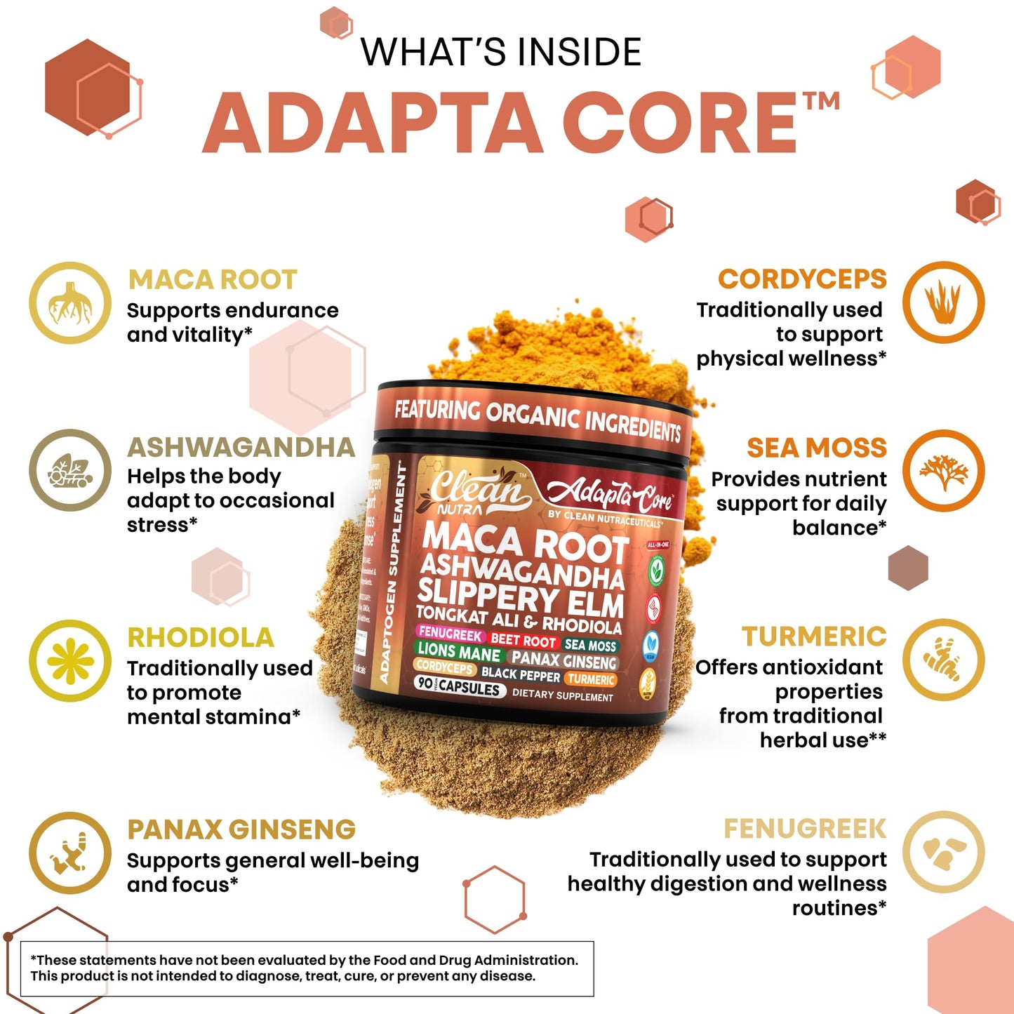 Organic Maca Libido Support Capsules - Vixen | Nova Network