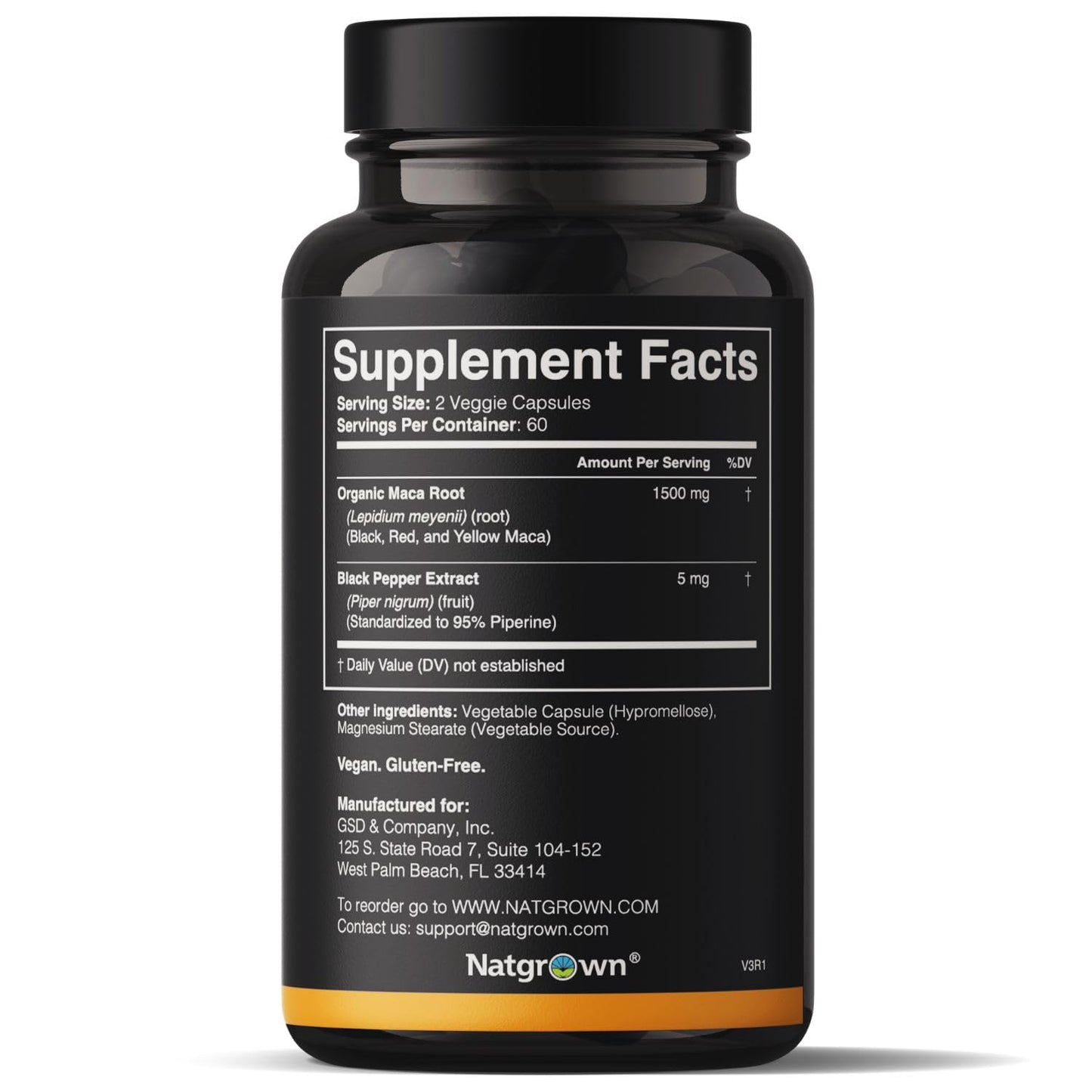 Organic Maca Root 1,500mg — Female Libido | Natgrown - Vixen Adult Playroom