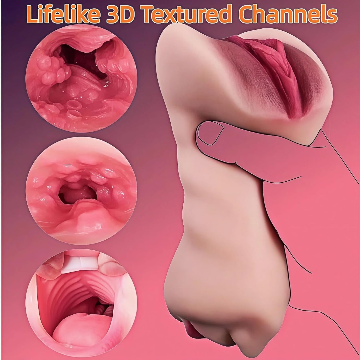 PalmMuse Realistic Pocket Pussy Stroker - Vixen | Nova Network