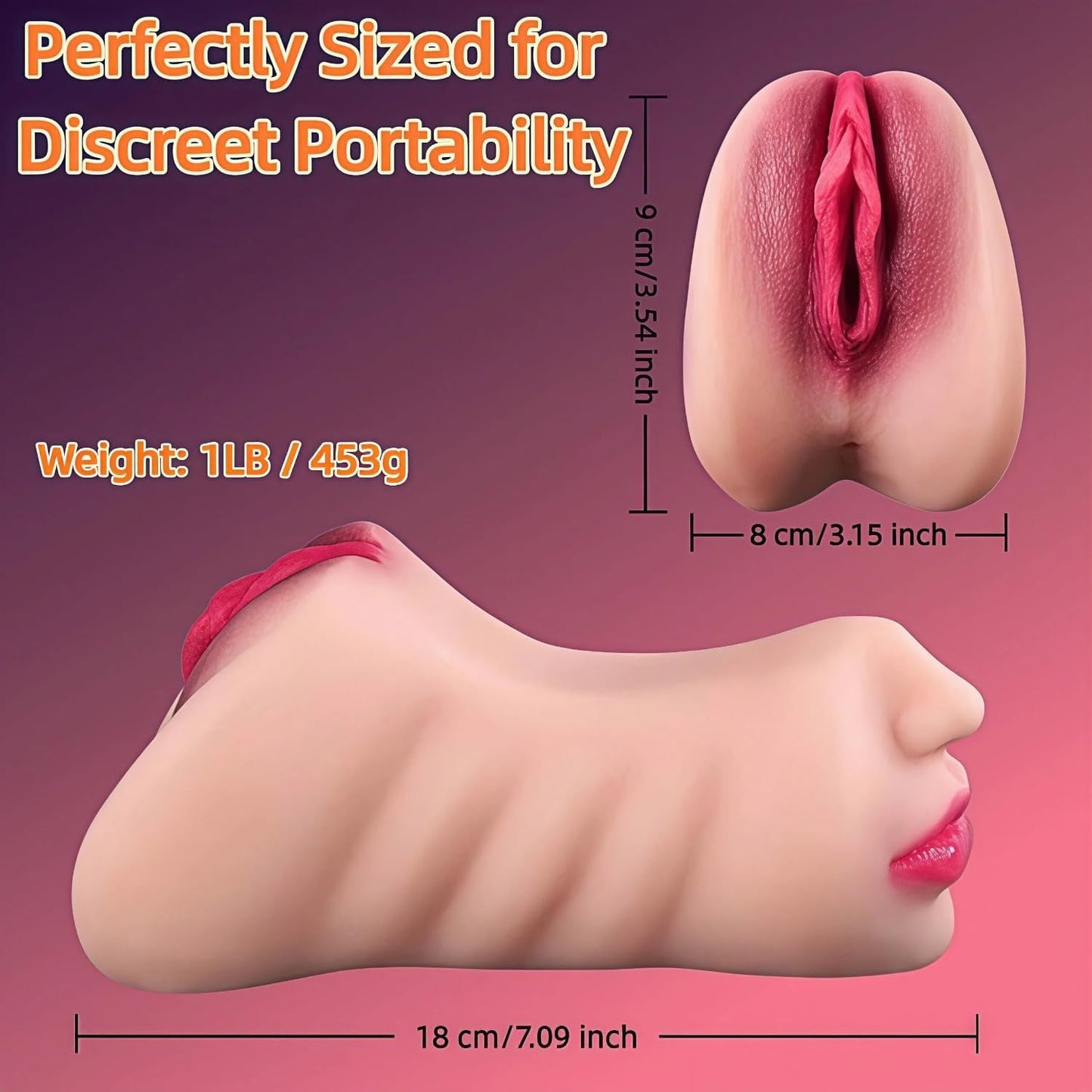 PalmMuse Realistic Pocket Pussy Stroker - Vixen | Nova Network