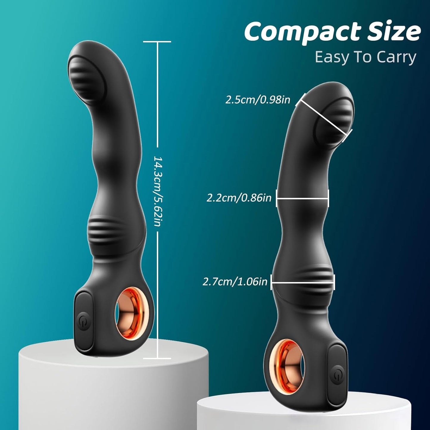 PalmPulse Beginner Prostate Massager Vibrator - Vixen | Nova Network