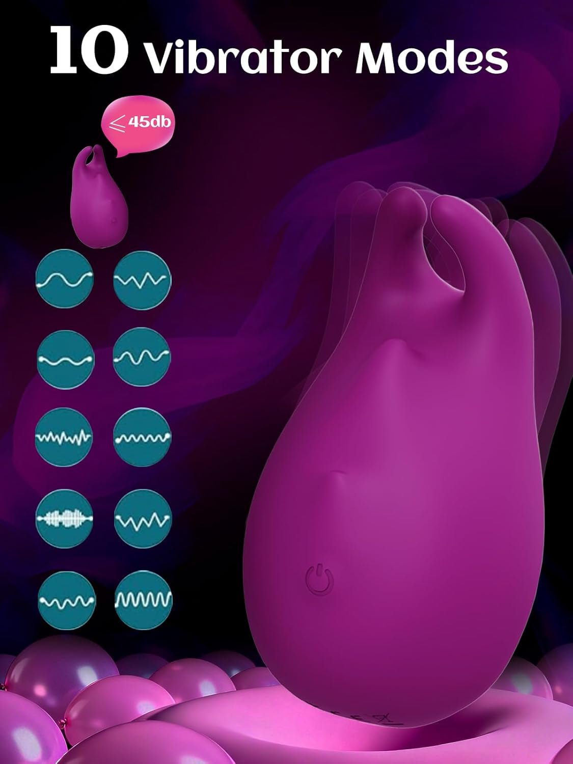 PeachPalm Multi - Zone Precision Finger Vibrator - Vixen | Nova Network