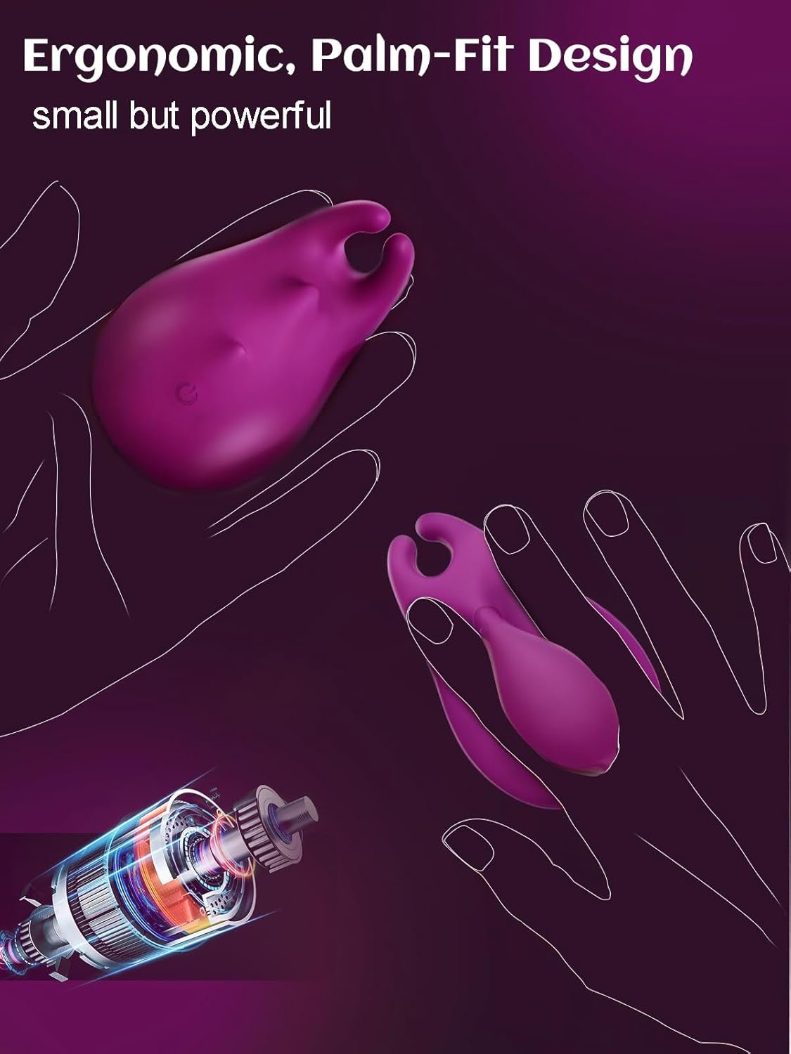 PeachPalm Multi - Zone Precision Finger Vibrator - Vixen | Nova Network