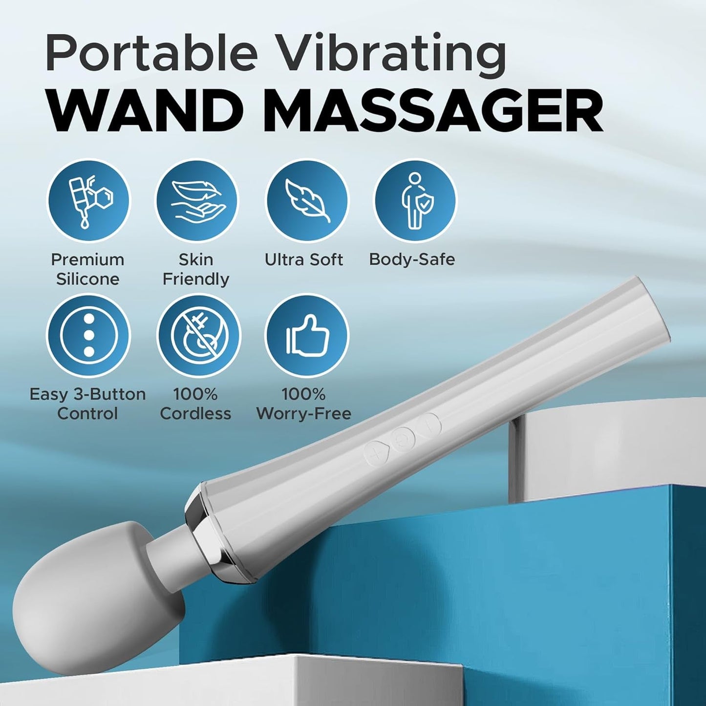 PearlReach Intimate Massage Wand Vibrator - Vixen | Nova Network