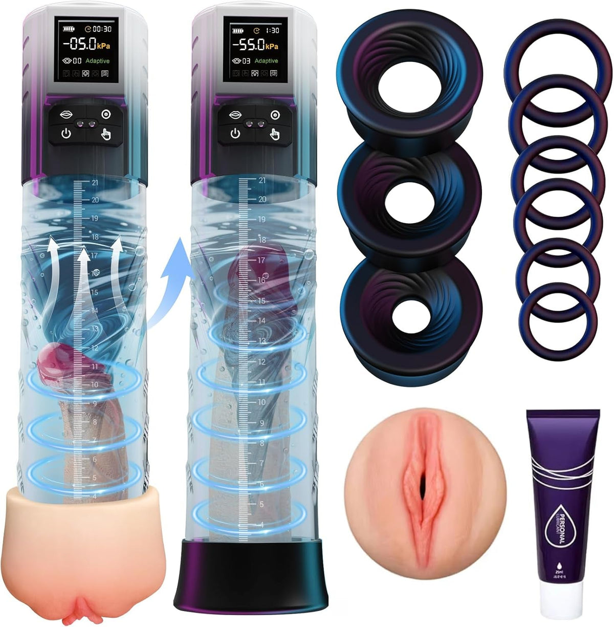 Penis Pump Sex Toys - Pumps & Enlargers Adult Toys Male Sex Toy - Vixen Adult Playroom