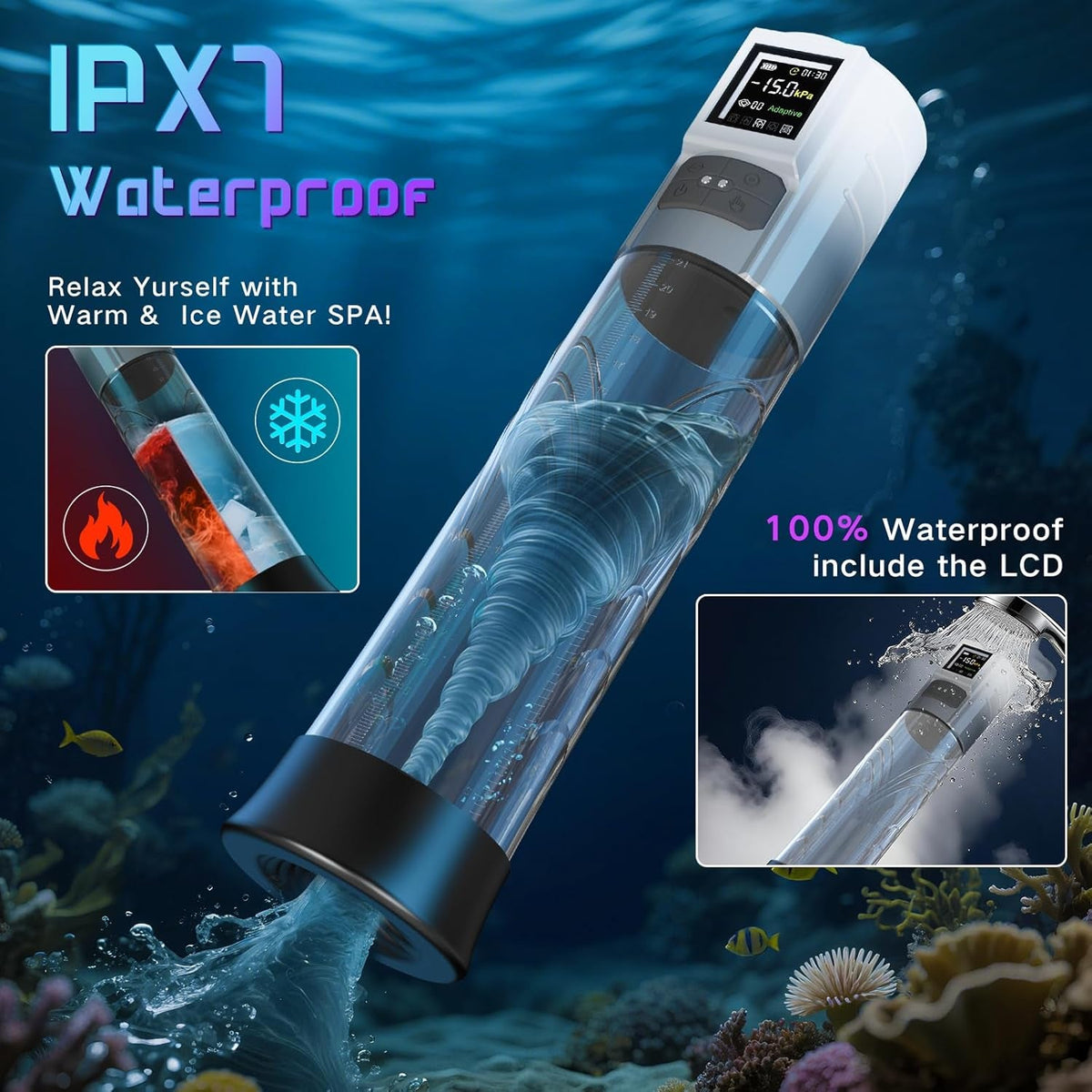 Penis Pump Sex Toys - Pumps & Enlargers Adult Toys Male Sex Toy - Vixen Adult Playroom