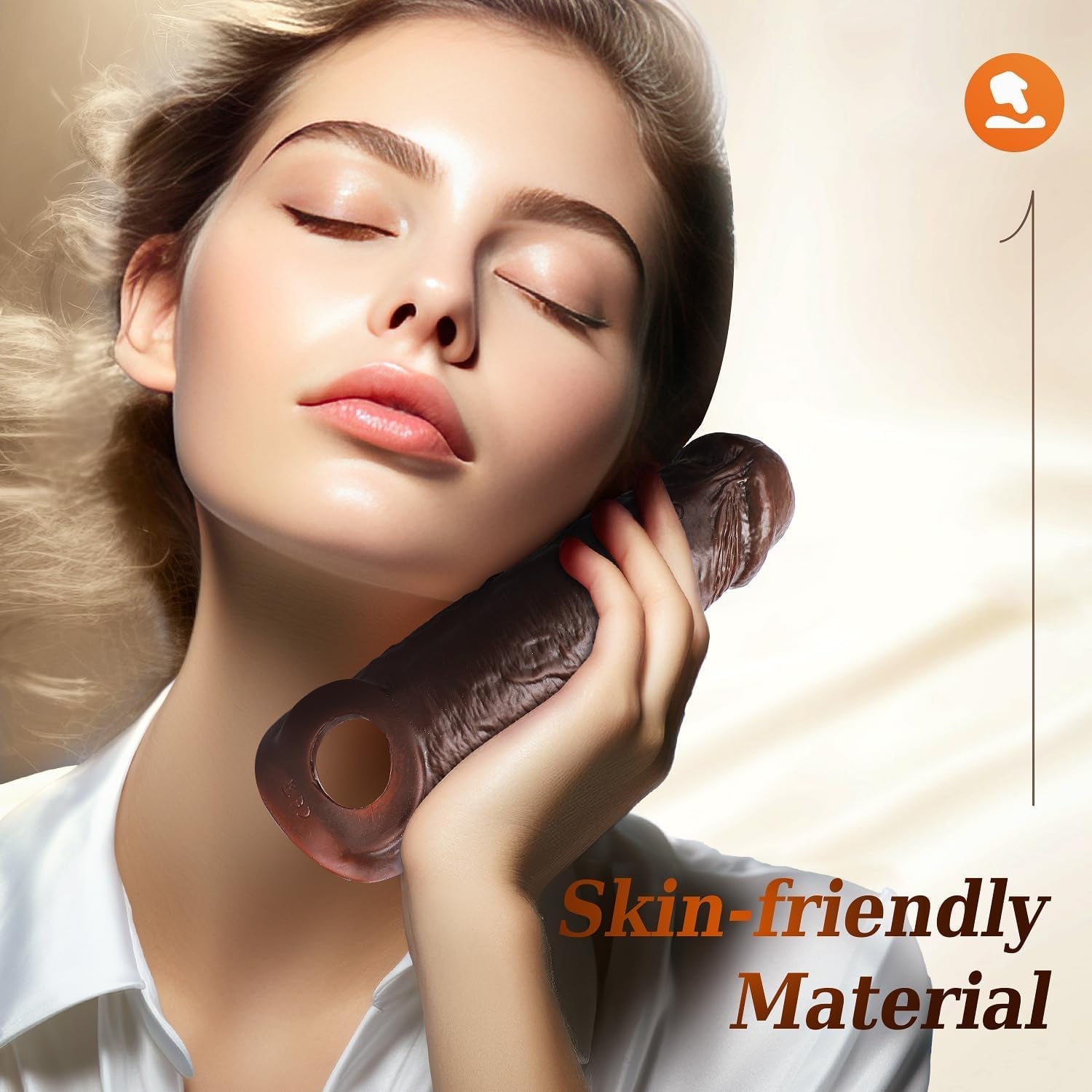 Penis Sleeve Vibrator Sex Toys - 5IN1 Realistic Cock Sleeve Male Sex Toys, Smart App & Remote Control Penis Girth Enhancer, Elastic Vibrating Cock Ring to Boost, Adult Toy for Men Couples - Vixen | Nova Network