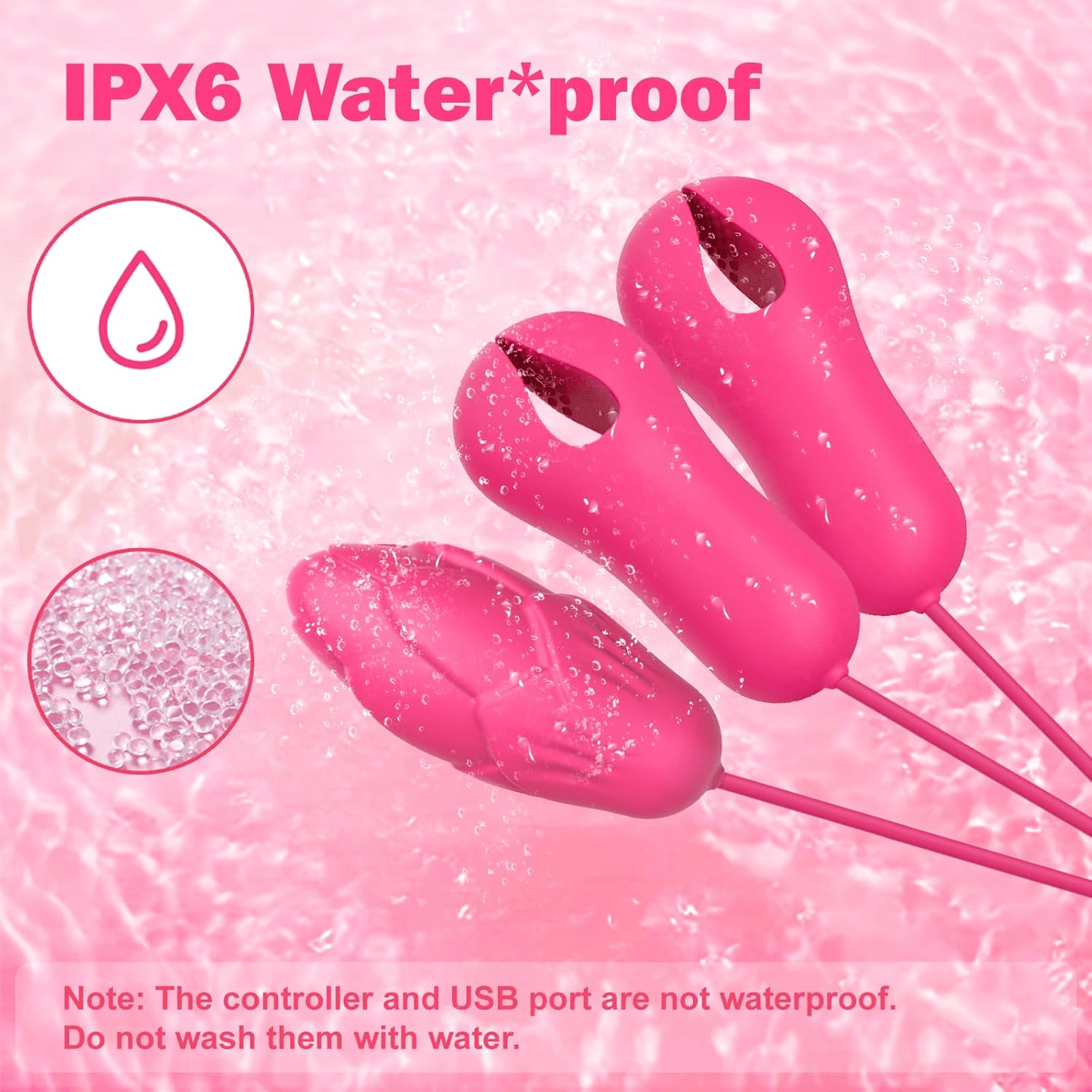 PetalClamp Nipple Clamp & Egg Vibrator Set - Vixen | Nova Network