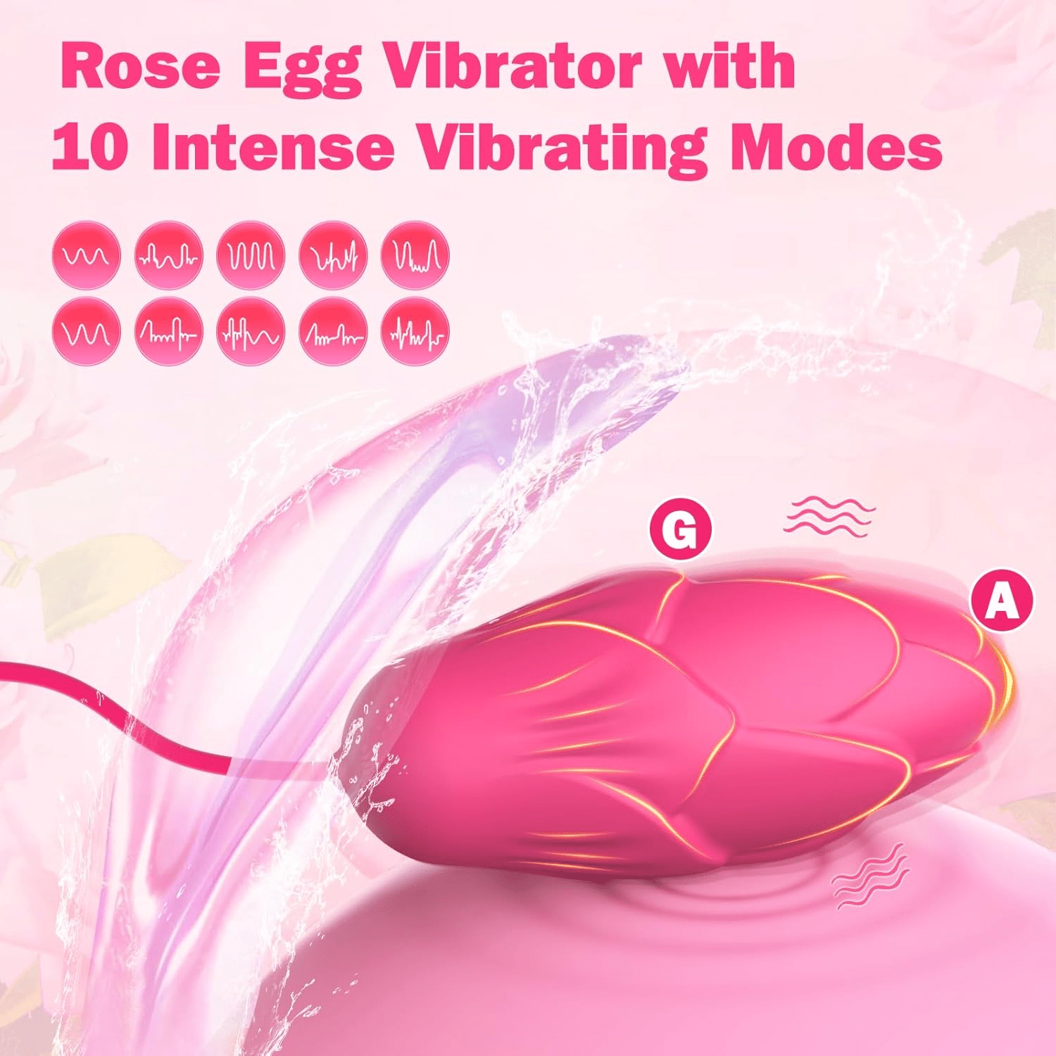 PetalClamp Nipple Clamp & Egg Vibrator Set - Vixen | Nova Network
