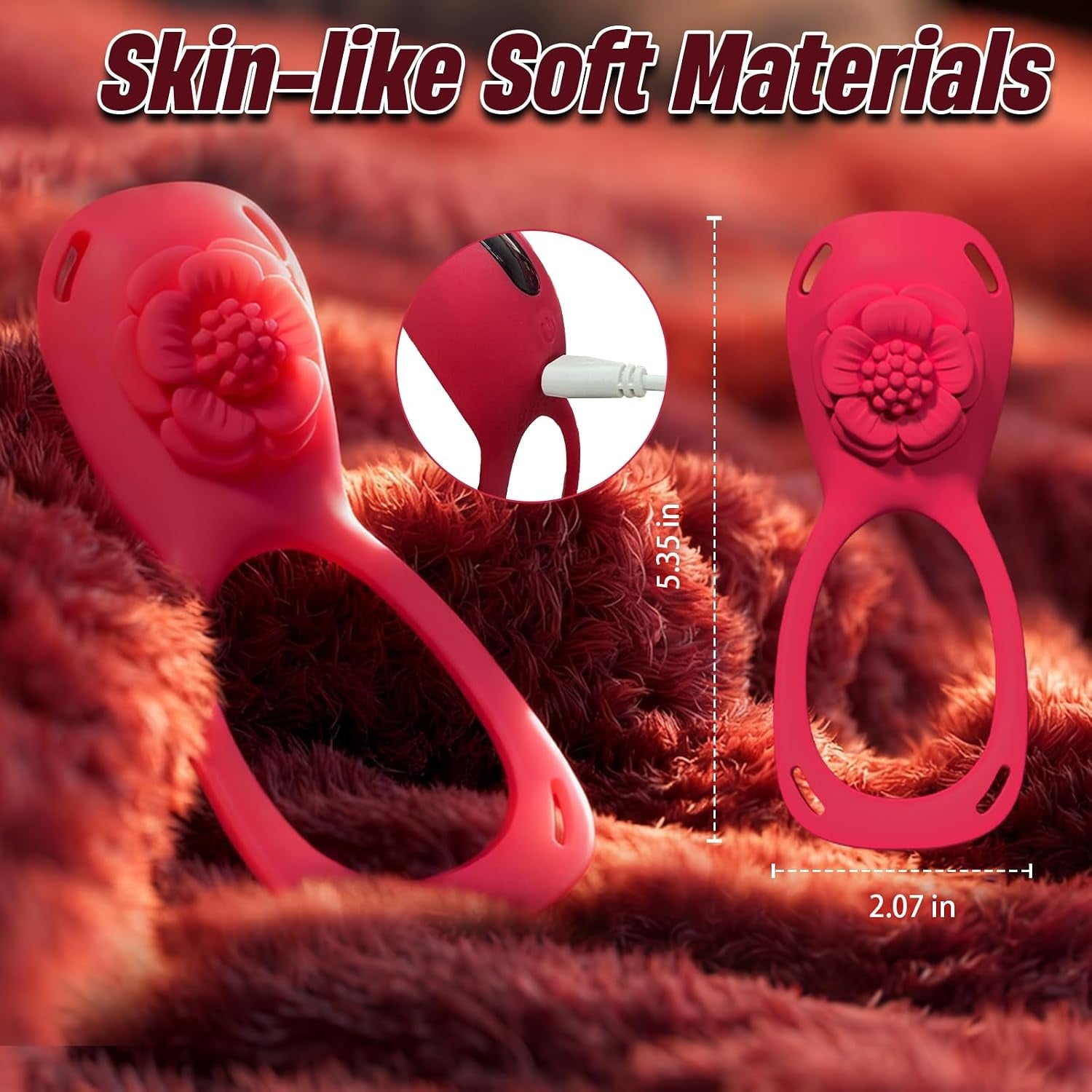 PetalCommand App/Remote Wearable Vibrator for Couples - Vixen Adult Playroom