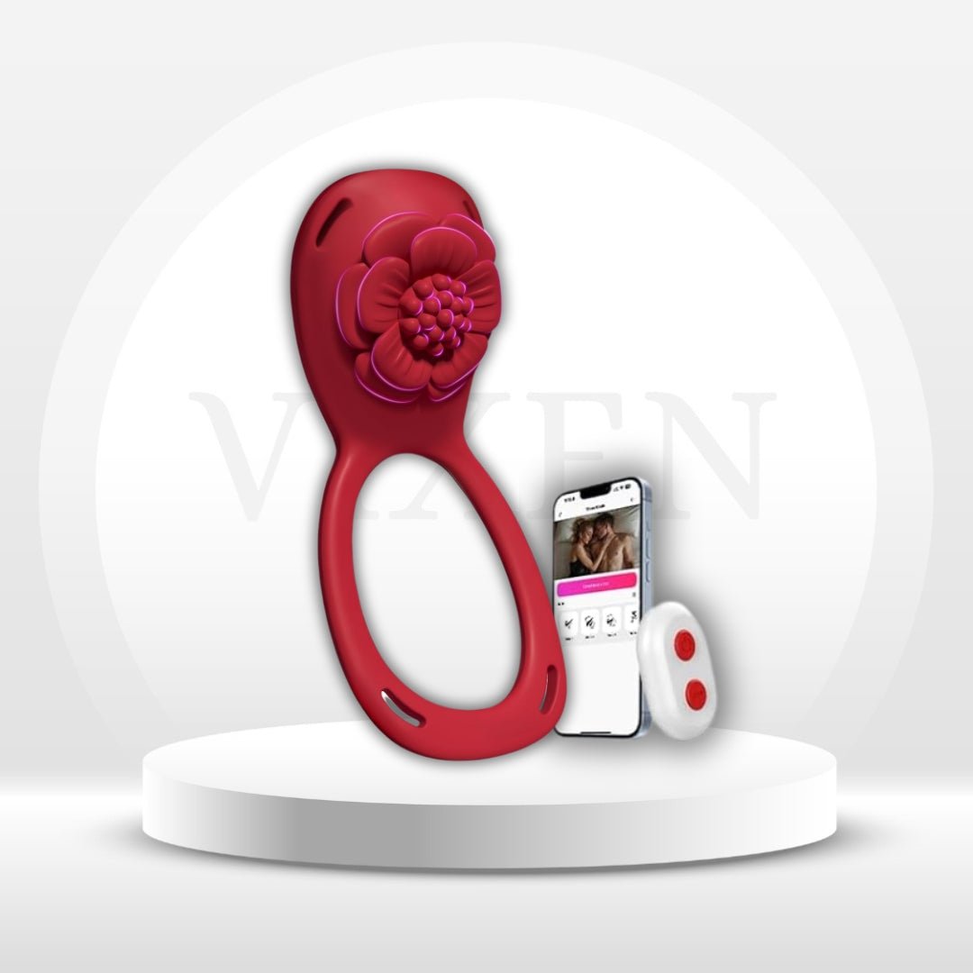 PetalCommand App/Remote Wearable Vibrator for Couples - Vixen Adult Playroom