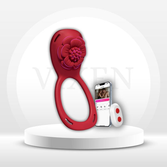 PetalCommand App/Remote Wearable Vibrator for Couples - Vixen Adult Playroom