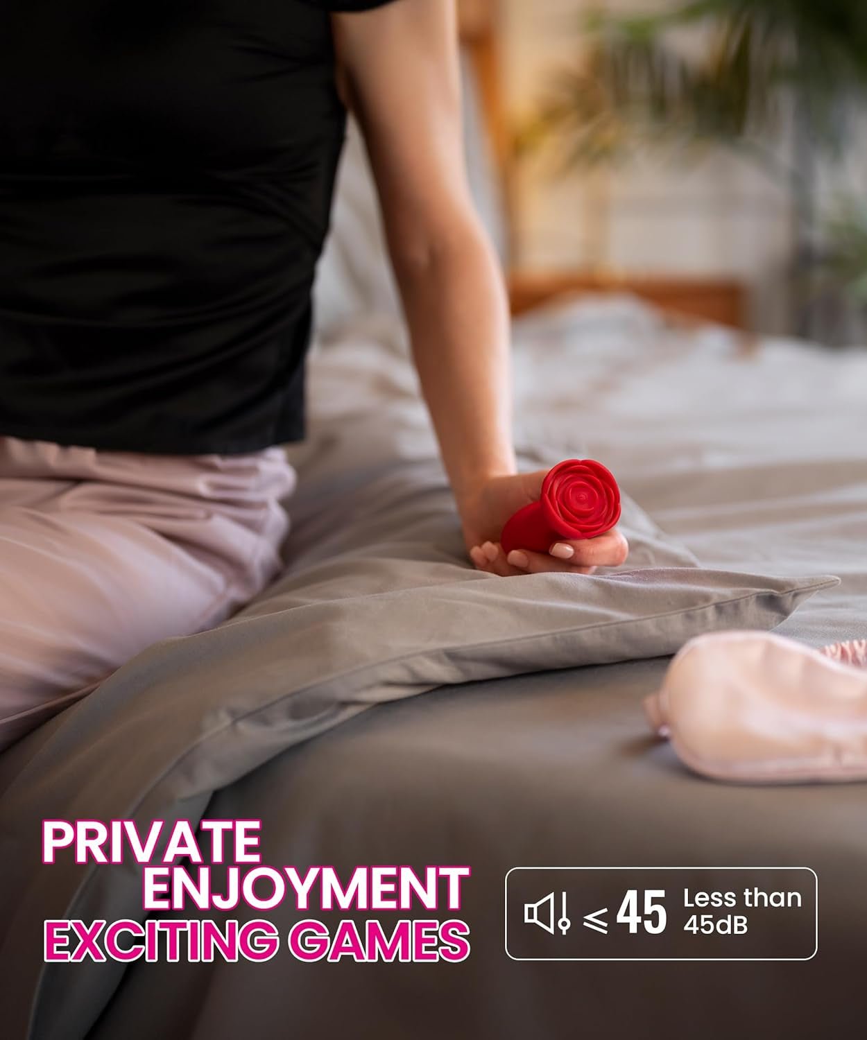 PetalOrbit Rose Anal Plug Vibrator - Vixen | Nova Network