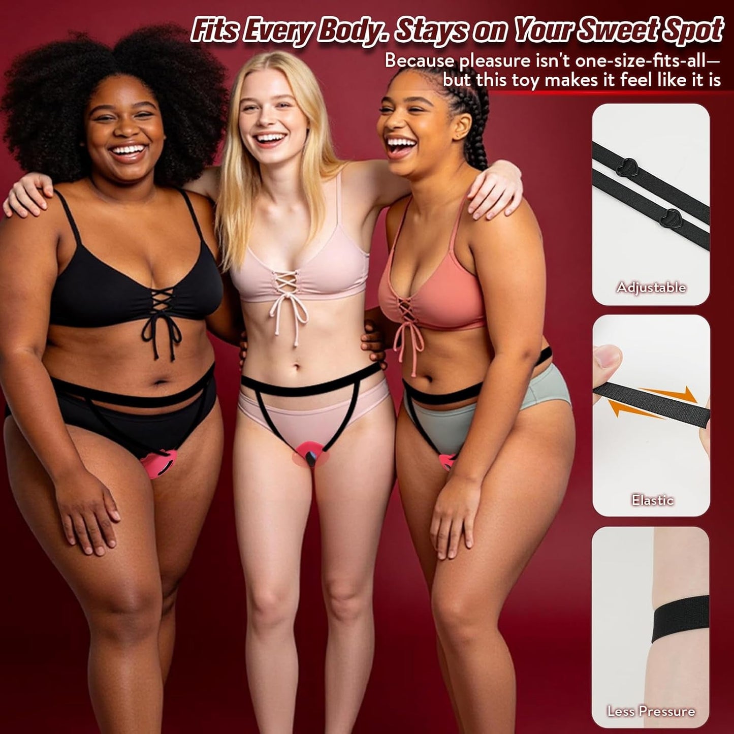 PetalPlay Wearable Couples Rose G - Spot Vibrator - Vixen | Nova Network