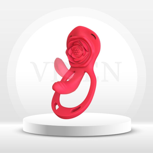 PetalPlay Wearable Couples Rose G - Spot Vibrator - Vixen | Nova Network