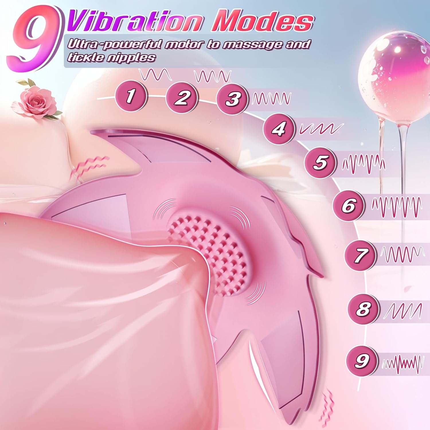 PetalPulse Nipple Vibrator - Vixen | Nova Network