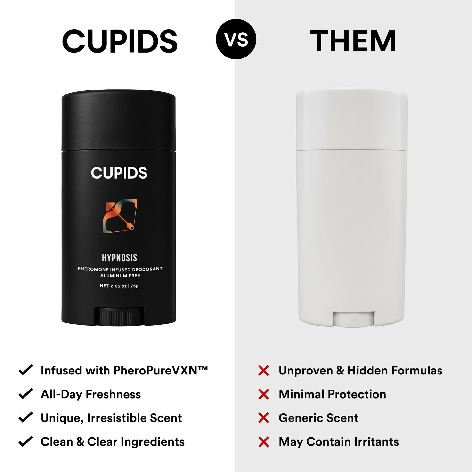 Pheromone Vanilla Ember Deodorant for Men - Vixen | Nova Network