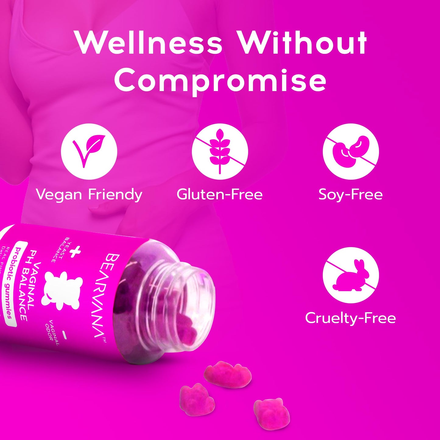 Pineapple Vaginal Probiotic Wellness Gummies - Vixen | Nova Network