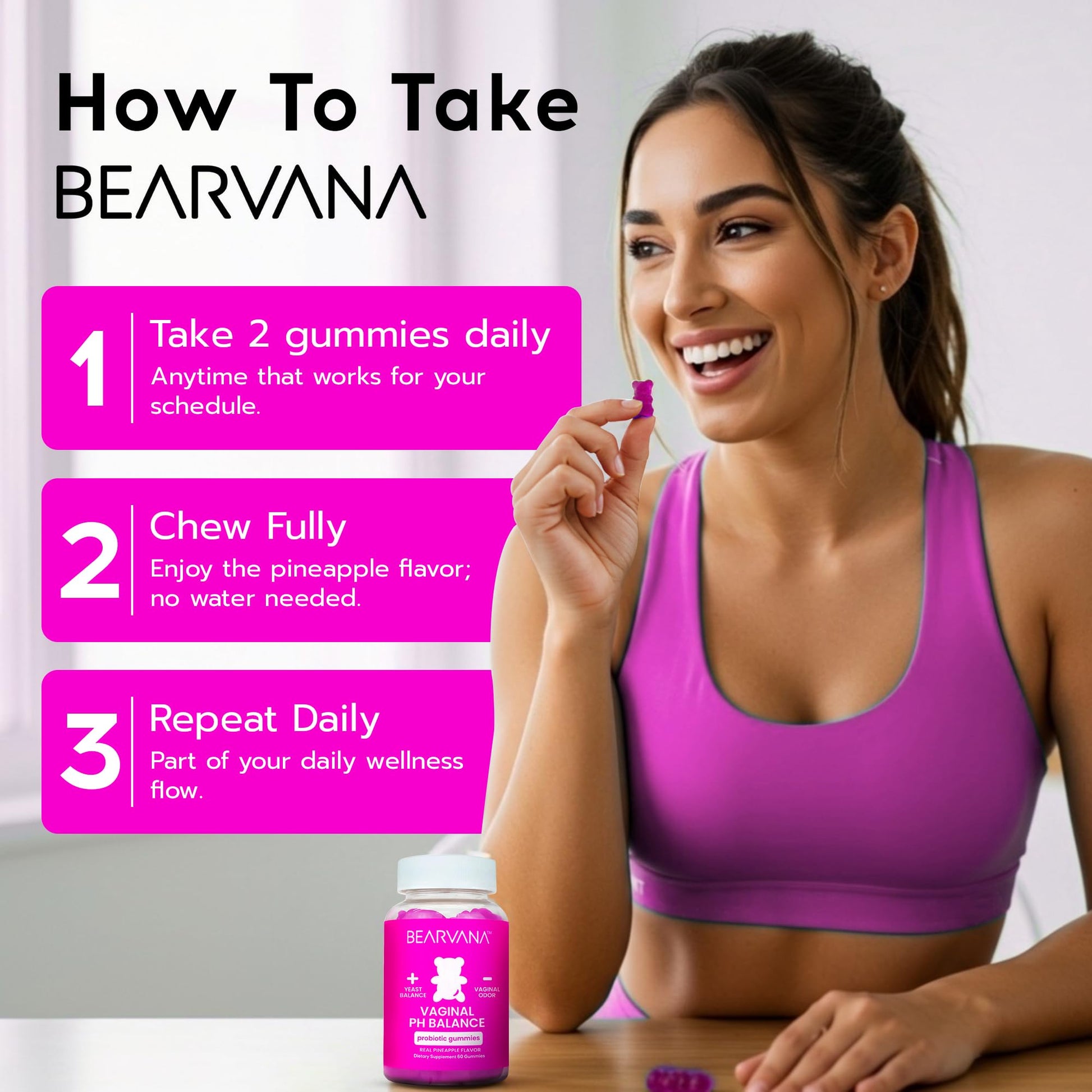 Pineapple Vaginal Probiotic Wellness Gummies - Vixen | Nova Network