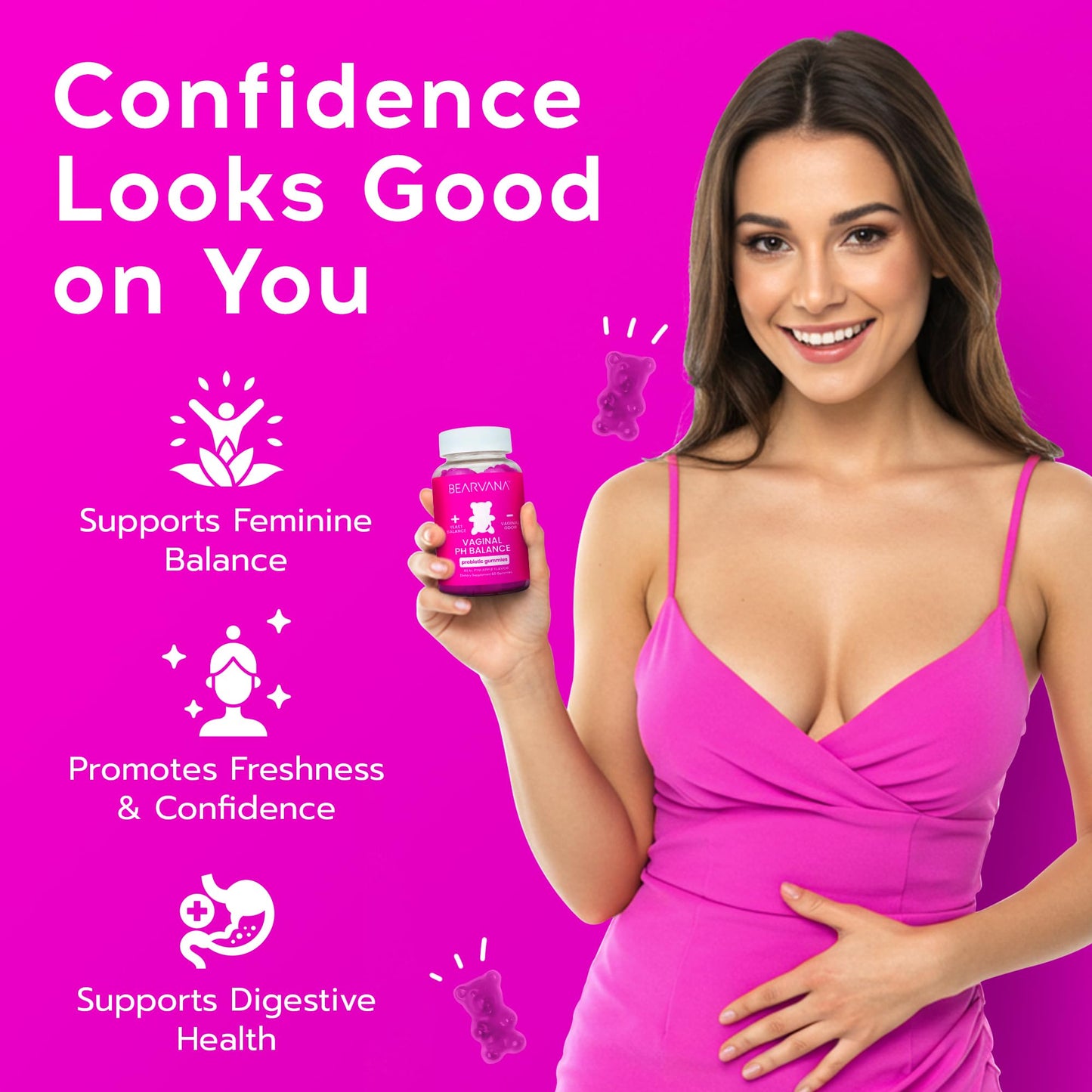 Pineapple Vaginal Probiotic Wellness Gummies - Vixen | Nova Network