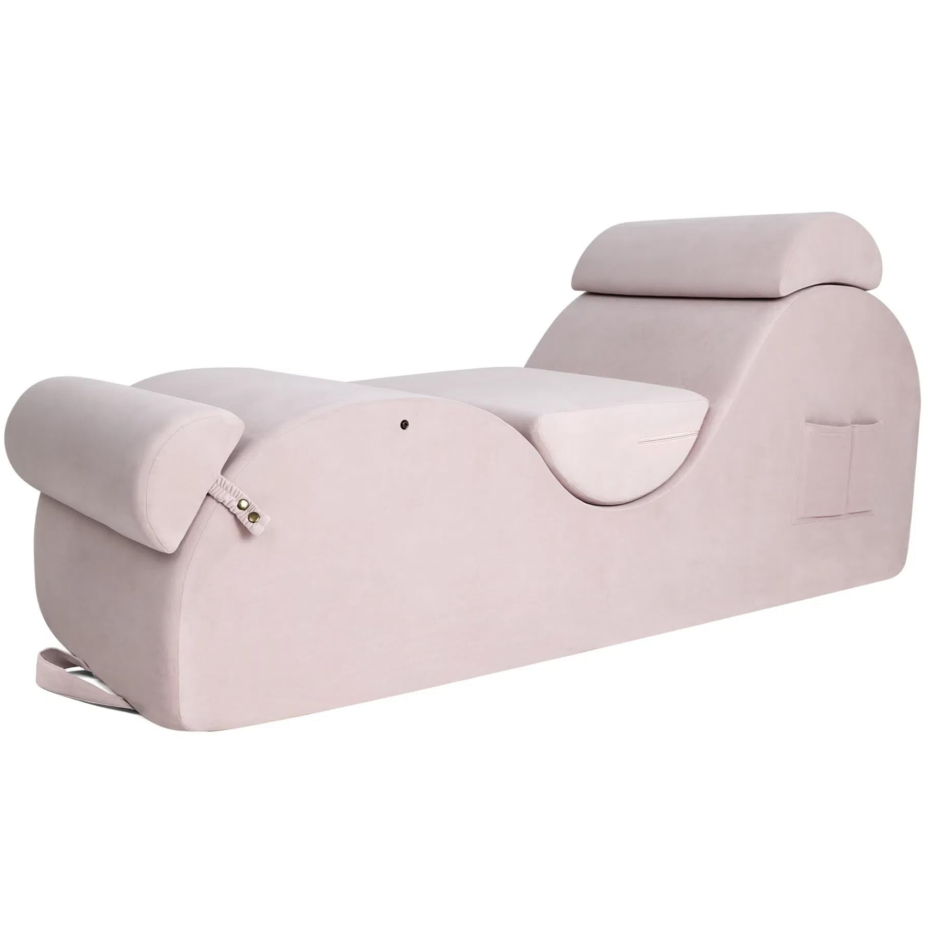 Pink Ergonomic Curved Premium Sex Chaise - Vixen | Nova Network