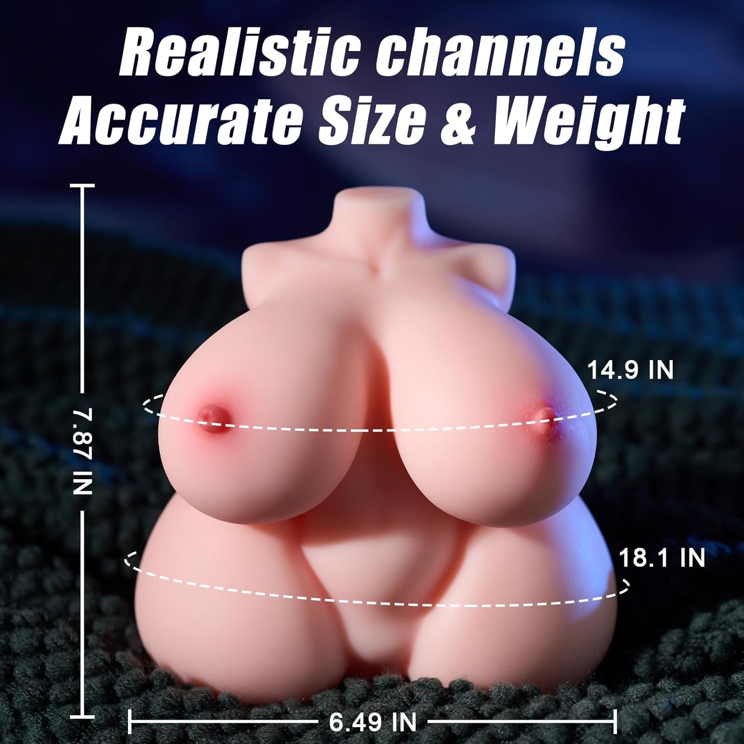 Mini Torso Sex Doll Dual Entry 2.9LB Vixen | Nova Network Mini Torso Sex Doll Dual Entry 2.9LB Vixen | Nova Network