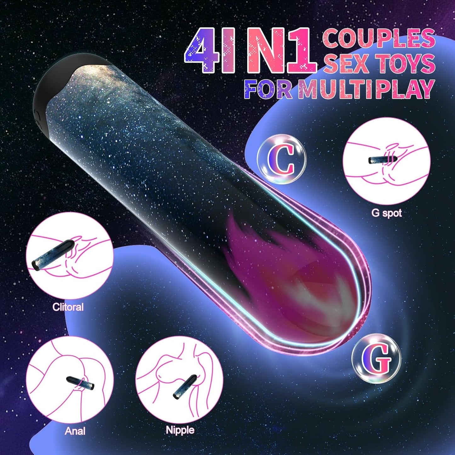 PocketPulse Clitoral Bullet Vibrator - Vixen | Nova Network