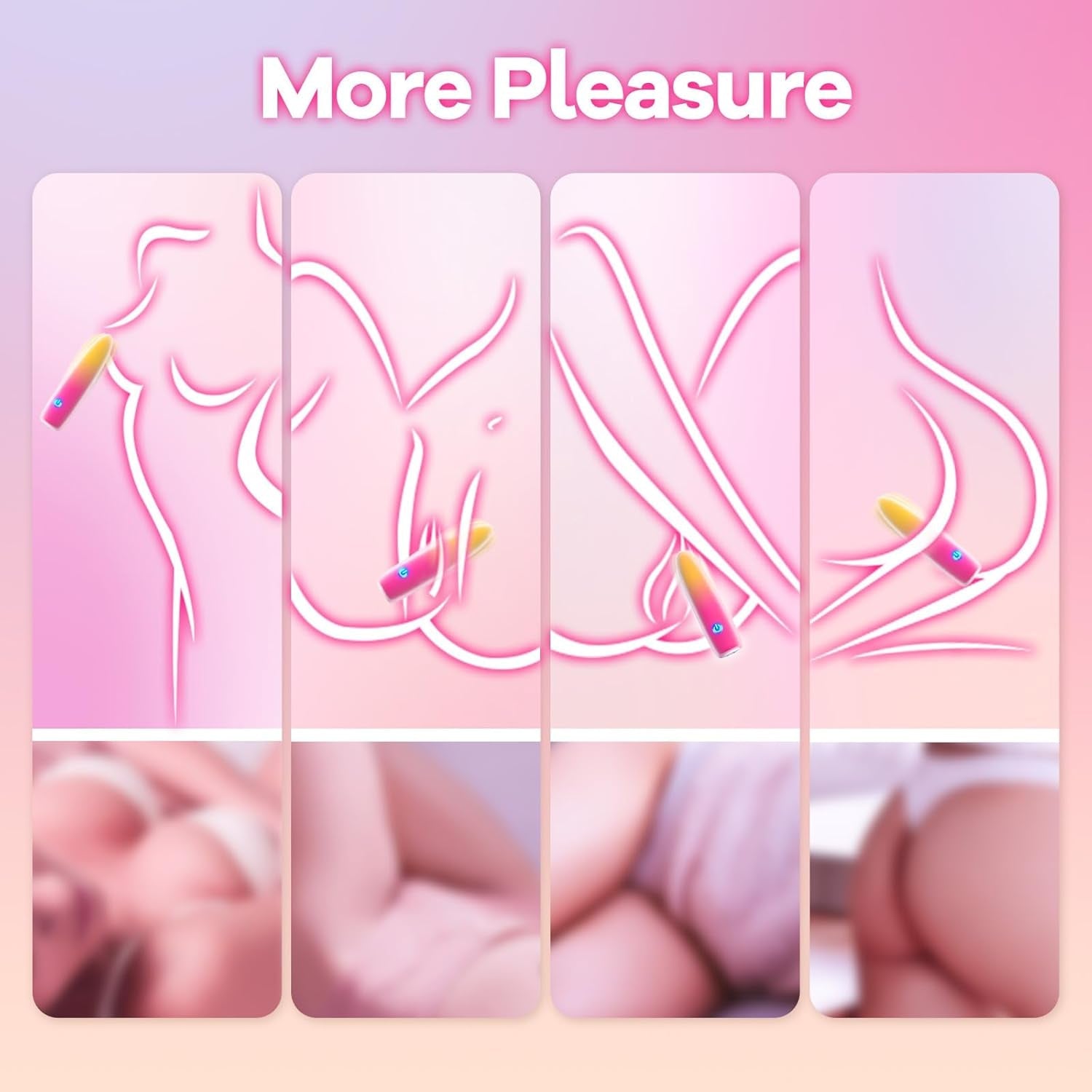 PocketSpark Mini Bullet Vibrator – 10 Modes, Waterproof & Quiet - Vixen Adult Playroom