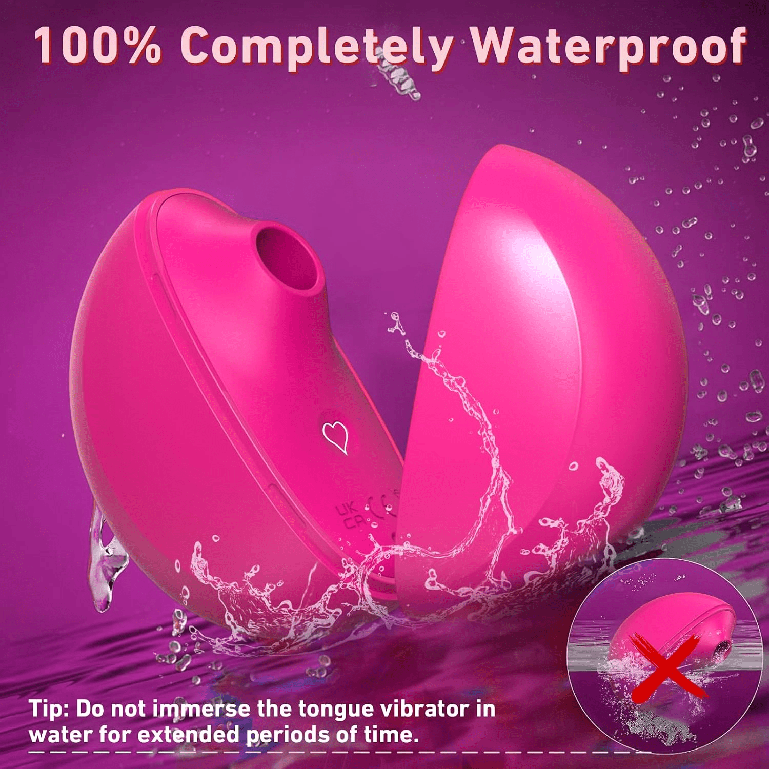PowderPuff Clitoral Sucking Vibrator – 10 Modes, Discreet & Silent - Vixen Adult Playroom