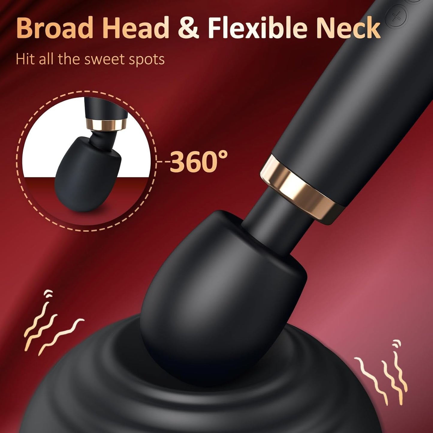 PowerGrip Premium Wand Vibrator - Vixen | Nova Network